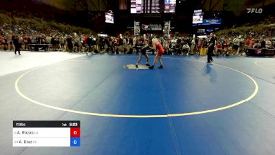 113 lbs Rnd Of 32 - Alex Rozas, LA vs Alexander Diaz, PA