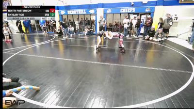 74 lbs Rr Rnd 2 - Jentri Patterson, Unattached vs Skylar Tice, Sperry Wrestling Club