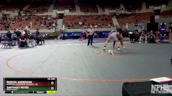 D3-285 lbs Semifinal - Santiago Reyes, Deer Valley vs Rigdon Anderson, American Leadership Academy - QC