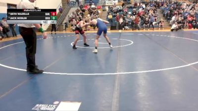 144 lbs Cons. Round 3 - Jack Noblin, Douglas vs Seth Wazelle, Rawlins