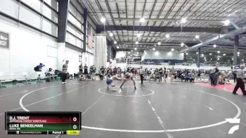 165 lbs Quarterfinal - D.j. Trent, Jefferson Forest Wrestling vs Luke Benkelman, NOVA WC