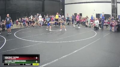 50 lbs Round 3 - Vincent Tatro, Carolina Reapers vs Hayden Chrobocinski, Cane Bay Cobras