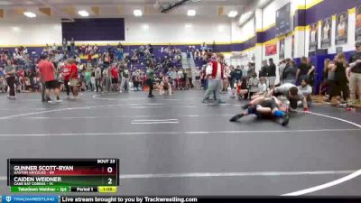 115/122 Round 2 - Gunner Scott-Ryan, Gaston Grizzlies vs Caiden Weidner, Cane Bay Cobras