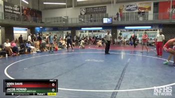 132 lbs Cons. Round 2 - Aden Davis, N/a vs Jacob Mowad, Lafayette Scrappers Wrestling