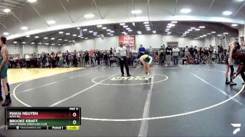 92 lbs Cons. Round 4 - Makai Nguyen, Nova WC vs Brooks Kraft, Great Bridge Wrestling Club