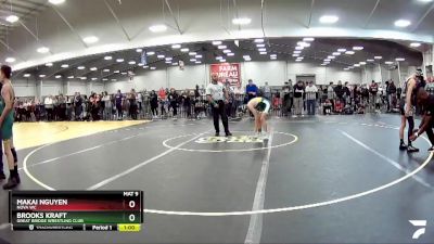 92 lbs Cons. Round 4 - Makai Nguyen, Nova WC vs Brooks Kraft, Great Bridge Wrestling Club