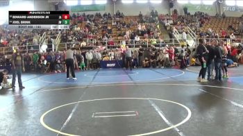 140 lbs Cons. Round 5 - Edward Anderson Jr, Jonathan Alder vs Joel Brink, Jv Warriors
