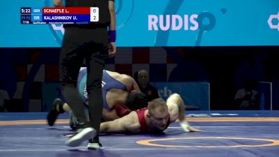 92 kg Qualif. - Lars Schaefle, Germany vs Uri Kalashnikov, Israel