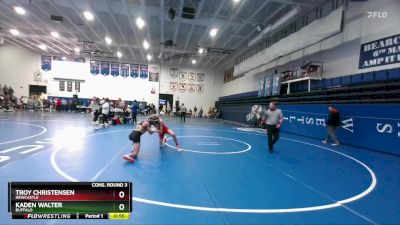 120 lbs Cons. Round 3 - Kaden Walter, Buffalo vs Troy Christensen, Newcastle