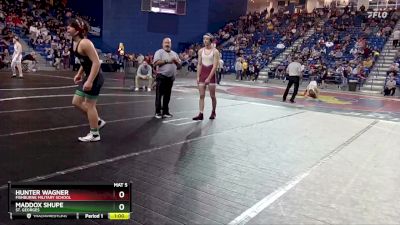 165 lbs Cons. Round 1 - Maddox Shupe, St. Georges vs Hunter Wagner, Fishburne Military School