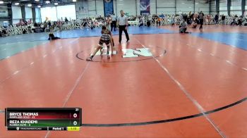 80 lbs Rd# 6- 9:00am Saturday Final Pool - Reza Khademi, Florida Elite vs Bryce Thomas, Maryland GOLD