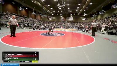 Champ. Round 1 - Trevor Jones, Carbon vs Tucker Mccormick, Canyon View