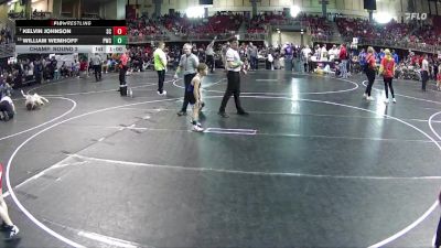 75 lbs Champ. Round 2 - Kelvin Johnson, Sherman Challengers vs William Wemhoff, Palmyra Wrestling Club