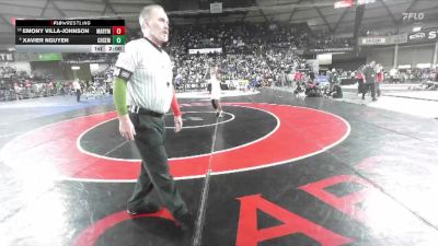 Boys 2A 150 lbs Champ. Round 2 - Emony Villa-Johnson, Marysville Pilchuck vs Xavier Nguyen, Chief Sealth