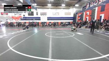 113 lbs Champ. Round 1 - Carlos Barrios, Cajon vs Joshua Caicedo, Corona