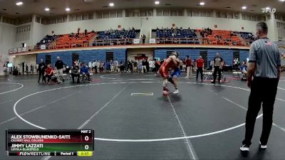 165 lbs Cons. Round 4 - Alex Stowbunenko-Saitschenko, Calvert Hall College vs Jimmy Lazzati, Loyola-Blakefield