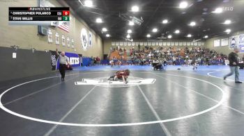 120 lbs Cons. Round 5 - Christopher Polanco, Coalinga vs Titus Willis, Independence