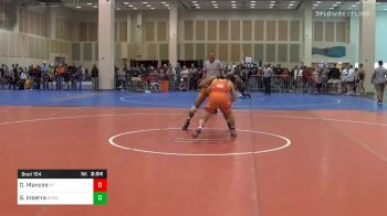 Consolation - Daniel Mancini, Virginia Tech-UN vs Giuseppi Inserra, Appalachian State-UN