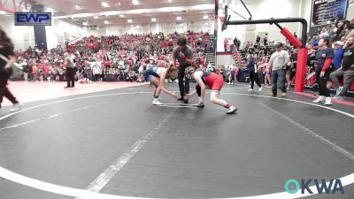 117 lbs Quarterfinal - Ella Kimbrel, Gameface Acadamy vs MacKenzie Harris, Amped Wrestling Club