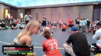 70 lbs Quarterfinals (8 Team) - Simon Sperry, MO Outlaws Black vs Fletcher Headley, MO Outlaws Gold