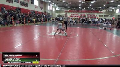 80 lbs Cons. Round 1 - Ben Hammarsten, Pinnacle Wrestling vs Jax Bierschenk, Wayzata Youth Wrestling