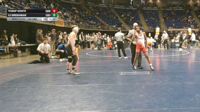 103 lbs Consy 5 - Yusuf Konte, Norristown vs CJ Dreshman, Canon-McMillan