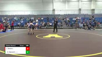 123 lbs Champ. Round 2 - Dylan Bennett, Midwest Extreme Wrestling vs Jordan Owens, Squires Of The Round Table