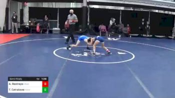 75 lbs Semifinal - Alesandro Restrepo, Vougar vs Tanner Catrabone, Team Cat