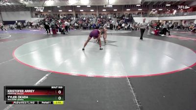 149 lbs Cons. Round 6 - Kristofer Arrey, Missouri Valley vs Tyler Okada, Waldorf (Iowa)