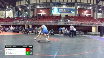 152 lbs Round 3 (3 Team) - Gannon McCoy, Smith Center vs Kaleb Torres, Seward