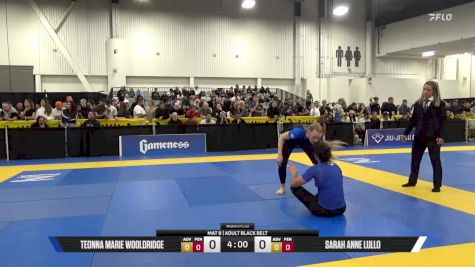 Sarah Anne Lullo vs Teonna Marie Wooldridge 2025 World IBJJF Jiu-Jitsu No-Gi Championship