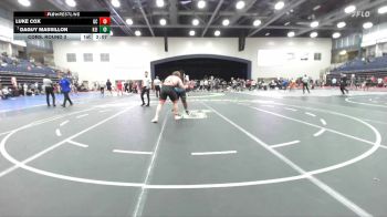 285 lbs Cons. Round 3 - Daguy Massillon, Keiser University vs Luke Cox, Georgetown (KY)