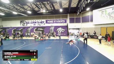 110 lbs Round 1 - Quinn Allen, Top Of Utah vs Gabriel Hawes, Team Prestige