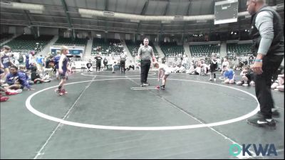 46 lbs Rr Rnd 3 - Bear Goombi, Shelton Wrestling Academy vs Rodrick Waitkus, TTWC Cream