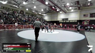 190 lbs Semifinal - Kyree Rubio, Canyon Springs vs Estefany Caballero, Orange