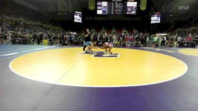 120 lbs Cons 32 #1 - Emma Bauknight, FL vs Bernie Rock, MN