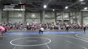 145 lbs Quarterfinal - Jeslyn Swanson, Ark City vs Kendall Baird, Trailhands