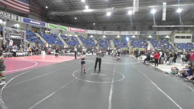 78 lbs 2nd Place - Malcolm Finch, CWC Thunder vs Omar Maldonado, Nebraska Elite