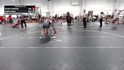 175 lbs Round 2 (4 Team) - Talon Campbell, Reverence United Black vs Mark Saenz, Storm Wrestling Center B