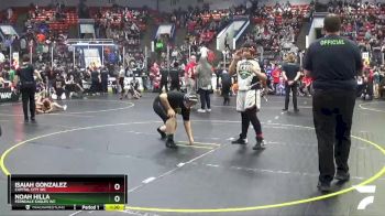 7th Place Match - Isaiah Gonzalez, Capital City WC vs Noah Hilla, Ferndale Eagles WC