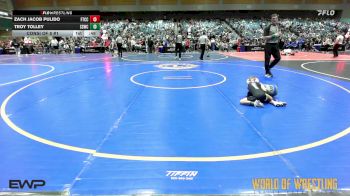 46 lbs Consi Of 8 #1 - Zach Jacob Pulido, FTCC vs Troy Tolley, Spanish Springs Wrestling Club