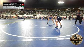 140 lbs Consi Of 16 #2 - Alberto Cazares, Shawnee Takedown Club vs Elijah OwensHowell, Standfast
