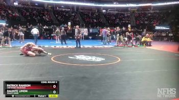 132-4A Cons. Round 3 - Daunte Limon, Wheat Ridge vs Patrick Ransom, Cheyenne Mountain