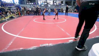 46 lbs Round Of 16 - Peter Smith, Rogers Iron Wrestling vs Jonathan Robinson, Panther Youth Wrestling-CPR