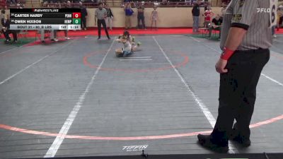 80_B lbs Round Of 64 - Carter Hardy, Penn Cambria vs Owen Hixson, Hempfield Area