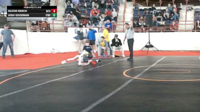 65_B lbs Consi Of 16 #1 - Daxon Bench, Bethel Park vs Josh Goodman, Eywc