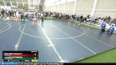 92 lbs Champ. Round 2 - Cooper Patterson, All-Phase WC vs Matthew McNulty, Suples WC