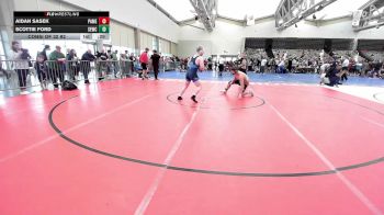 162-H lbs Consi Of 32 #2 - Aidan Sasek, Patchogue-Medford vs Scottie Ford, Shore Elite Wrestling Club