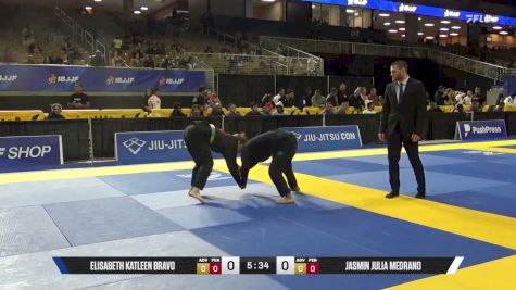 Jasmin Julia Medrano vs Elisabeth Katleen Bravo 2026 Pan Jiu Jitsu IBJJF Championship