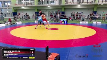 60kg Quarterfinal - Malachi Shuffler, Wetaskiwin WC vs Basit Morowat, The ROC